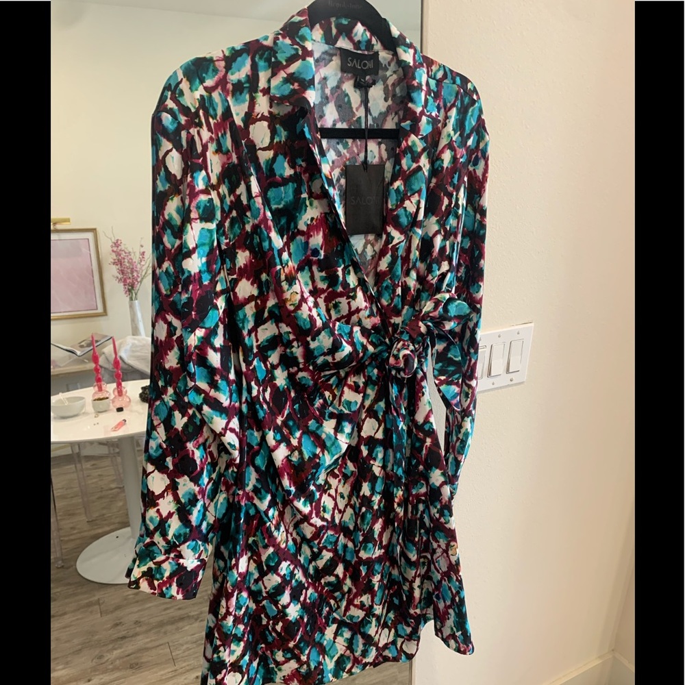 Saloni Silk Dress - New With Tags